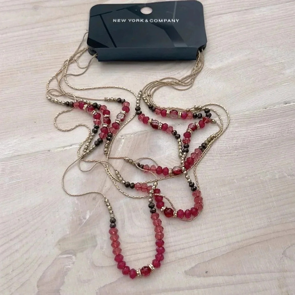 New York & Co Tiered Necklace - Picture 3 of 7